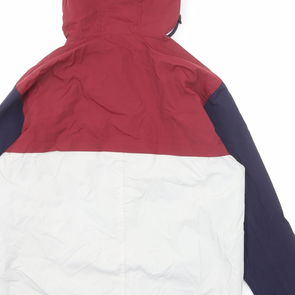 Burton Mens Multicoloured Geometric Jacket Size M Zip