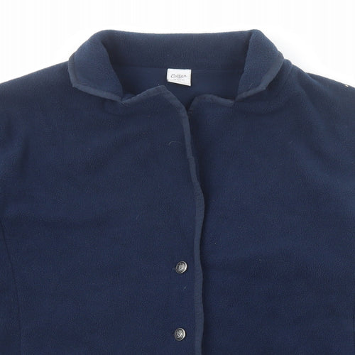 Cotton Traders Womens Blue Jacket Size 20 Button