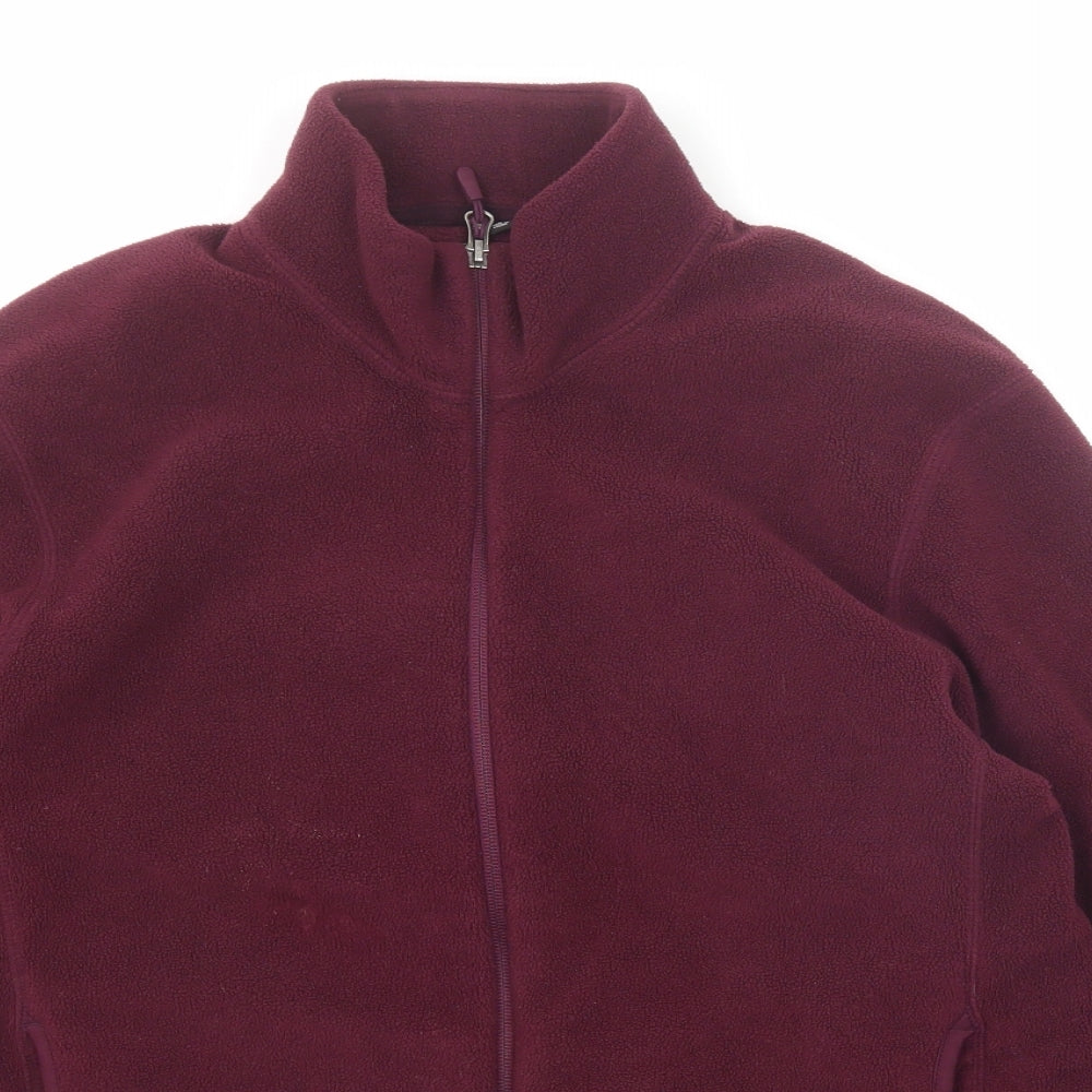 Uniqlo Mens Purple Jacket Size M Zip