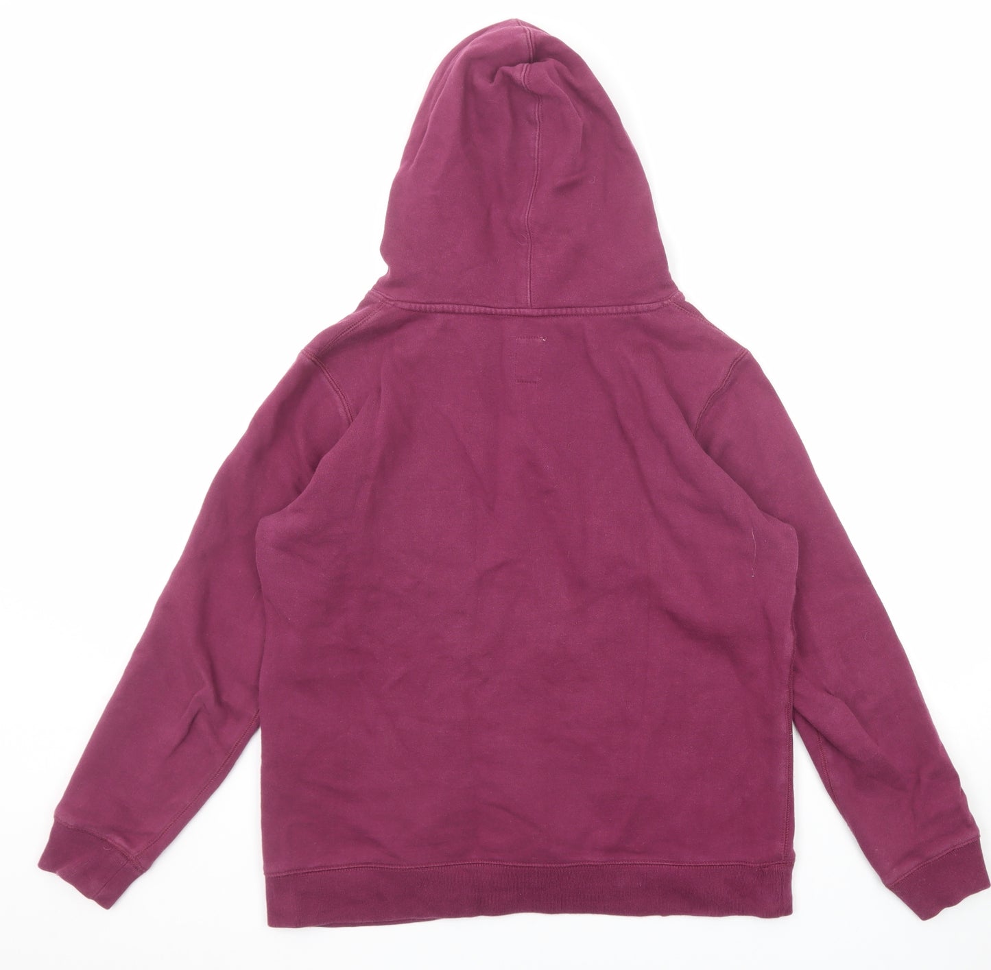 ROXY Womens Purple Cotton Pullover Hoodie Size L Pullover