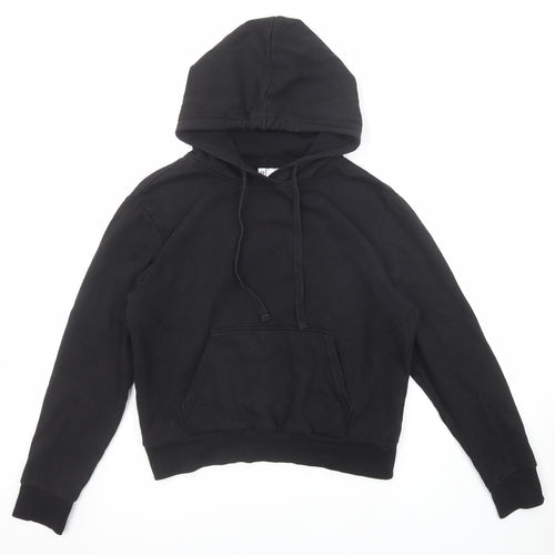 Divided by H&M Womens Black Cotton Pullover Hoodie Size S Pullover
