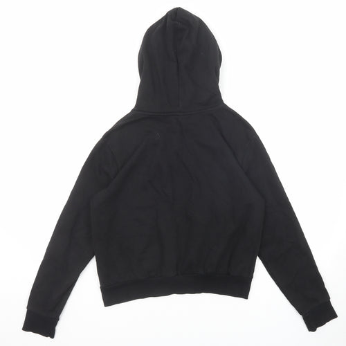 Divided by H&M Womens Black Cotton Pullover Hoodie Size S Pullover