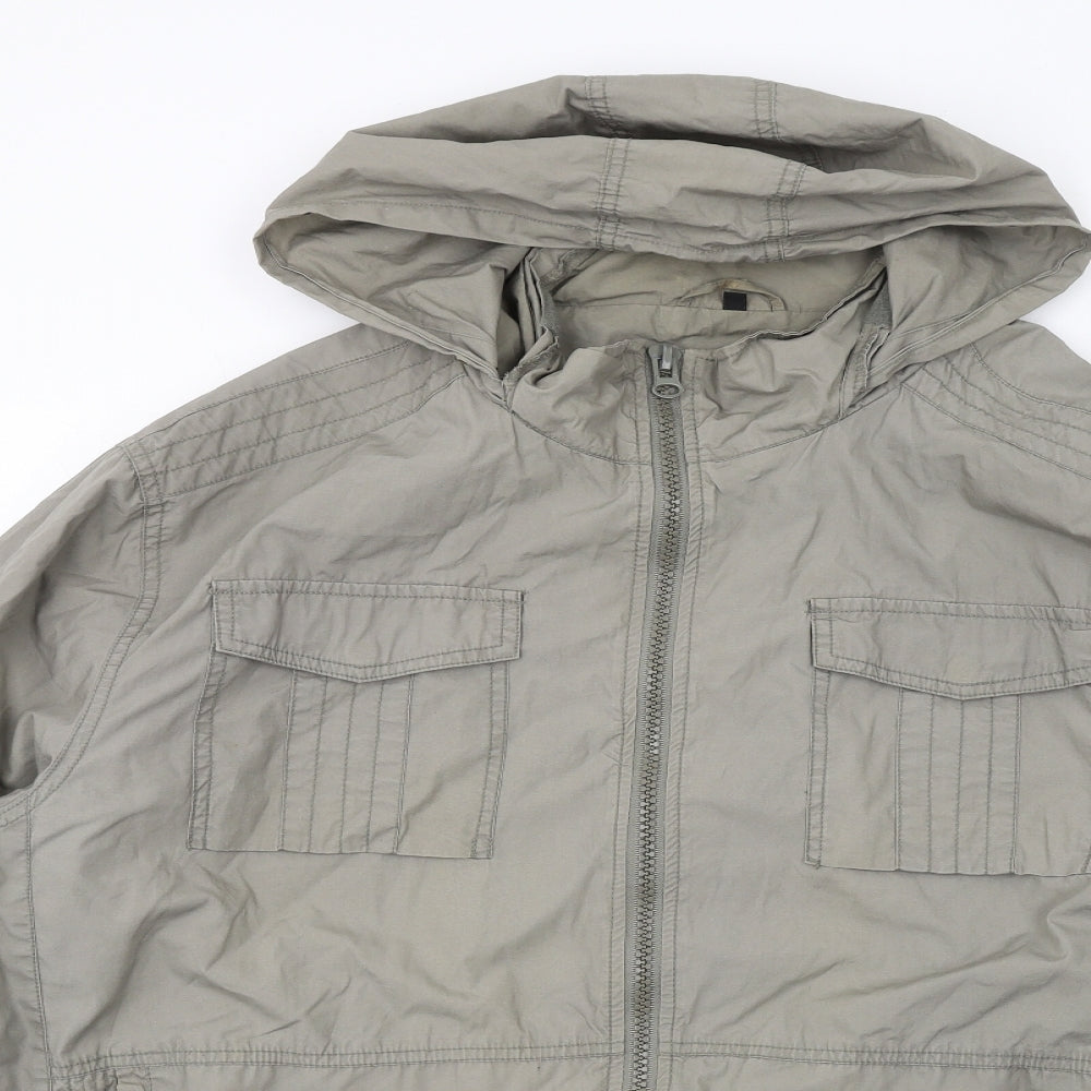 UrbanSpirit Mens Grey Jacket Size 2XL Zip