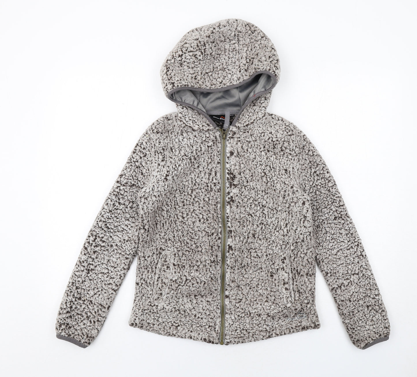 Peter Storm Boys Grey Jacket Size 11-12 Years Zip