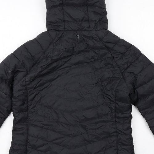 Mountain Warehouse Womens Black Quilted Jacket Size 8 Zip
