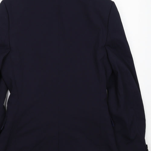 ASOS Mens Blue Polyester Jacket Suit Jacket Size 36 Regular