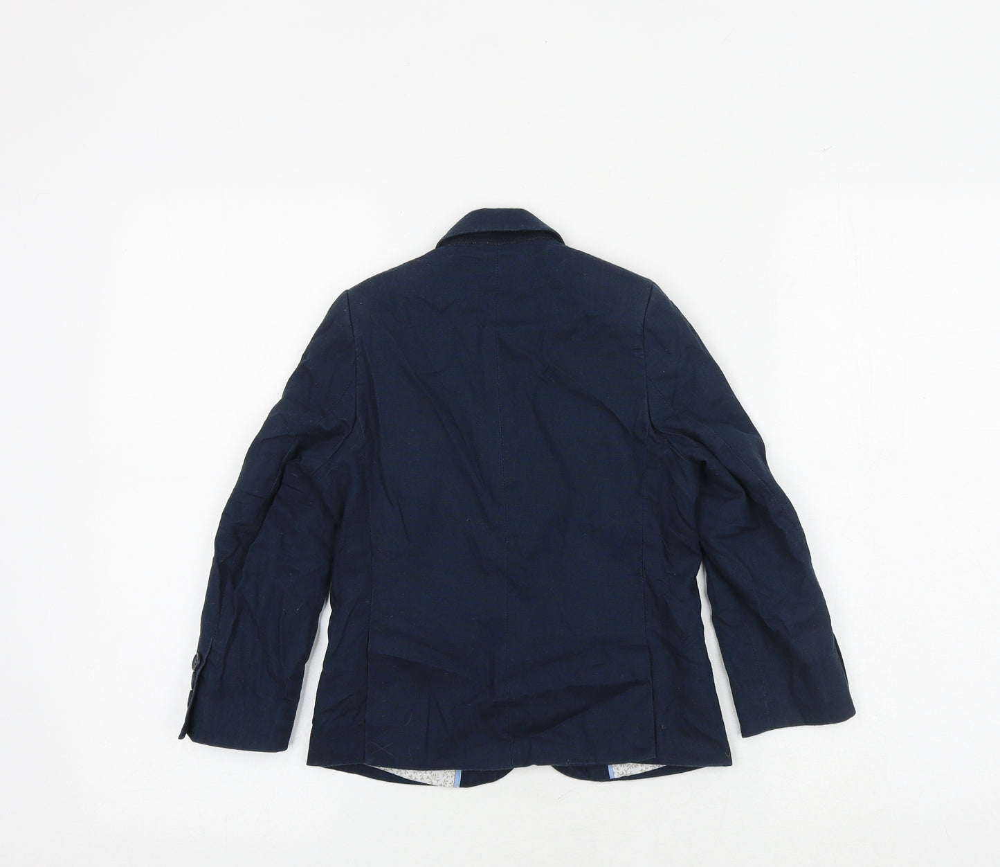 John Lewis Boys Blue Jacket Blazer Size 5 Years Button