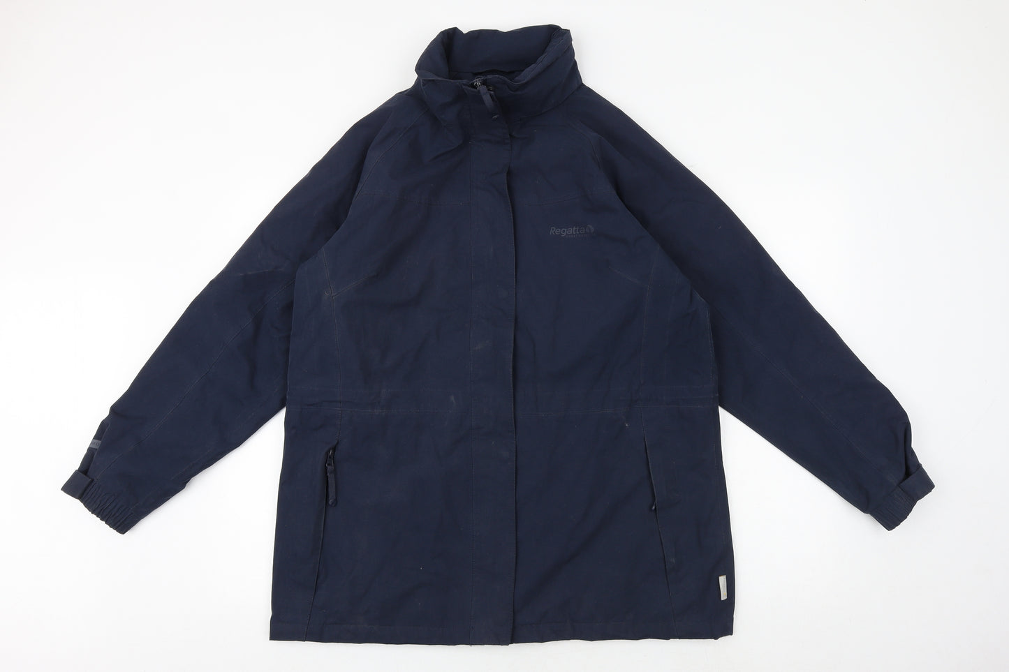 Regatta Womens Blue Jacket Size 14 Zip