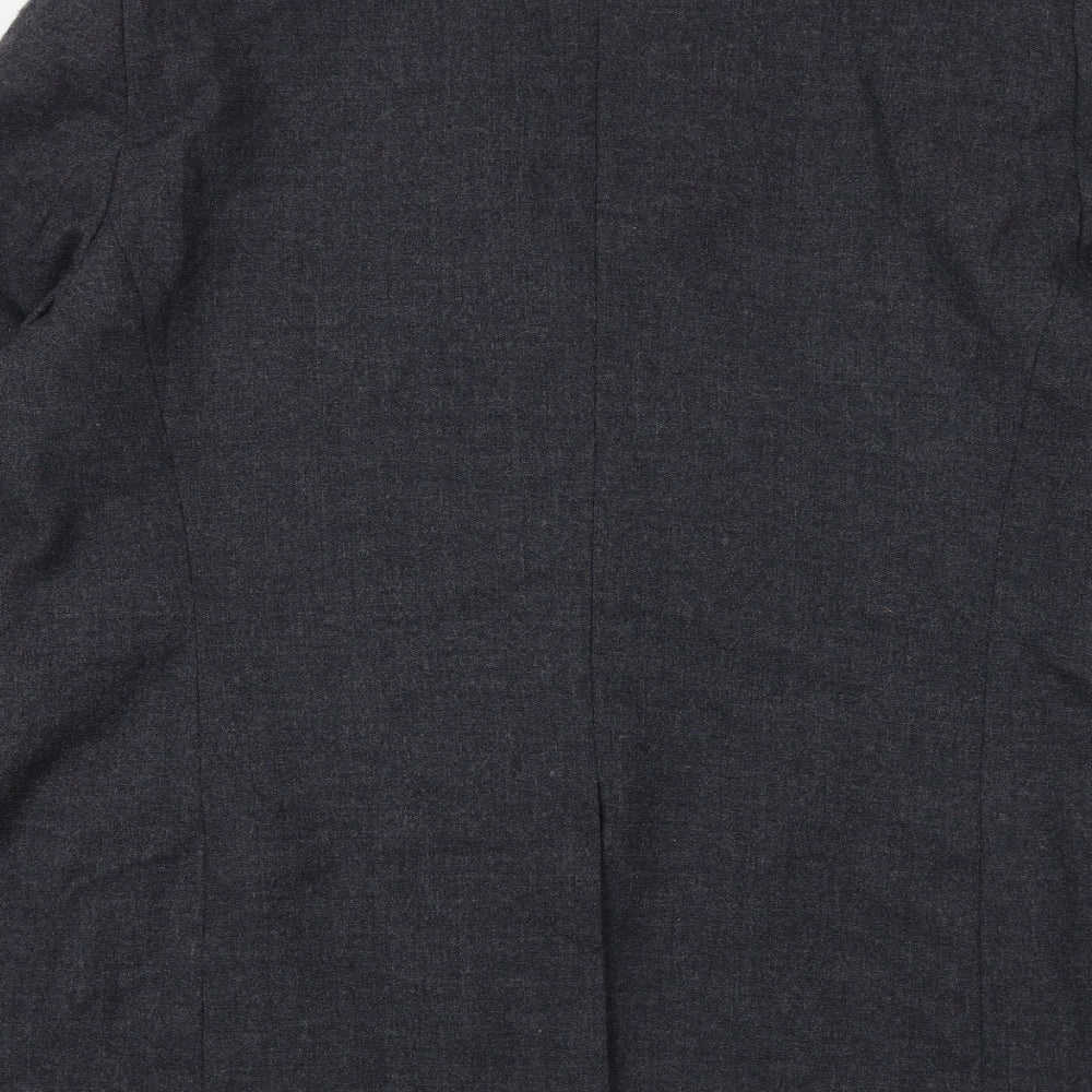 Marks and Spencer Womens Grey Jacket Blazer Size 20 Button