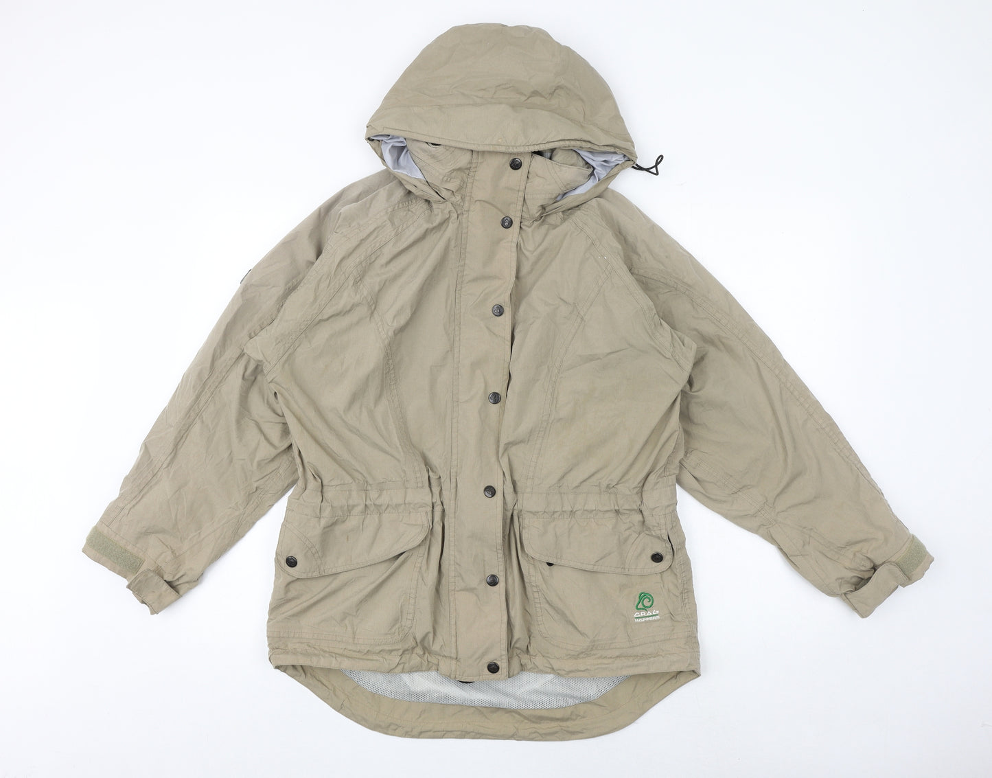 Craghoppers Womens Beige Jacket Size 14 Zip