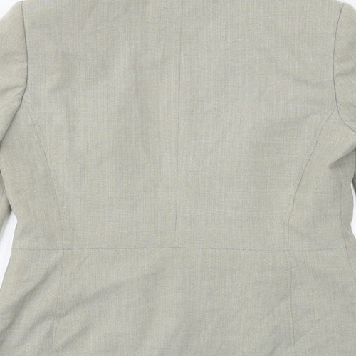 Autonomy Womens Beige Polyester Jacket Blazer Size 12