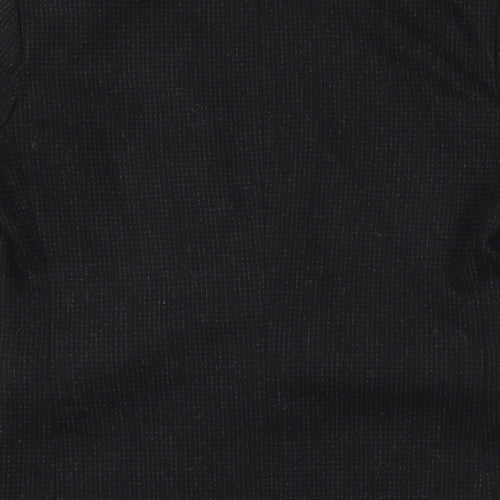 The Burton Collection Mens Black Geometric Polyester Jacket Suit Jacket Size 42 Regular