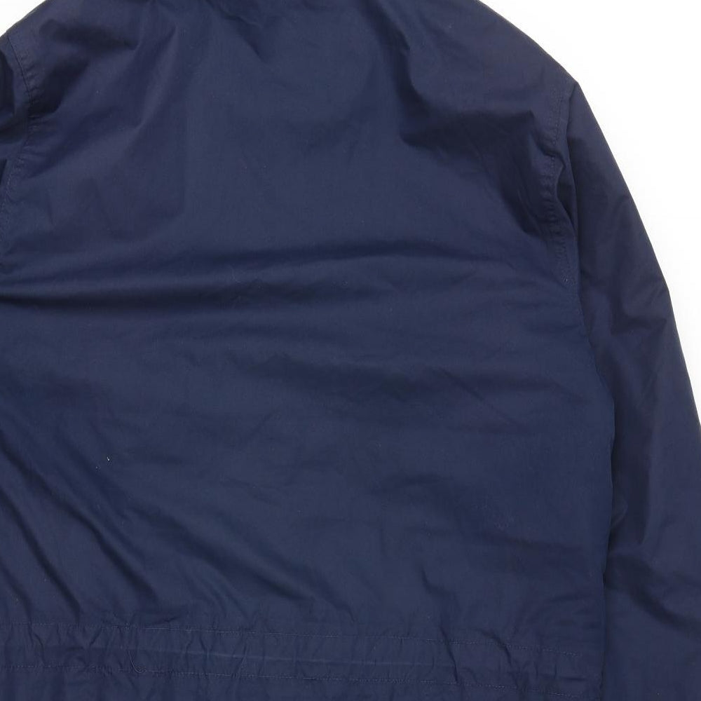 Craghoppers Womens Blue Rain Coat Coat Size XL Zip