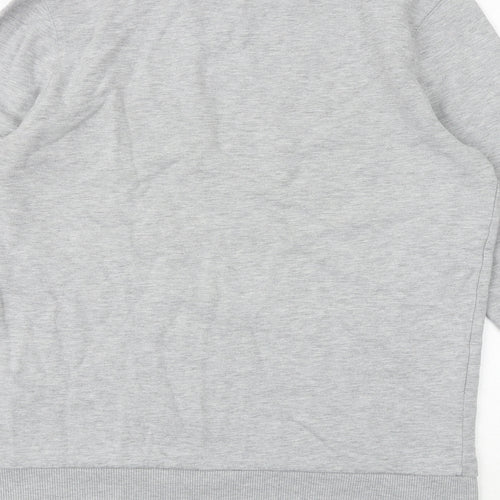 Topman Mens Grey Polyester Pullover Sweatshirt Size M
