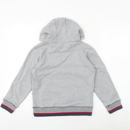 adams boys Boys Grey Cotton Pullover Hoodie Size 10 Years Pullover - Track Legend