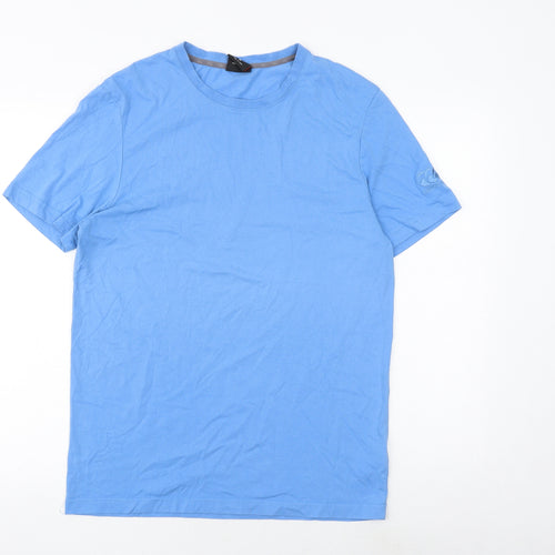 Canterbury Mens Blue Polyester T-Shirt Size M Round Neck