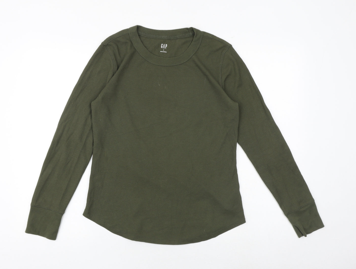 Gap Mens Green Cotton Pullover Sweatshirt Size M
