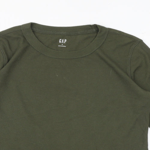 Gap Mens Green Cotton Pullover Sweatshirt Size M