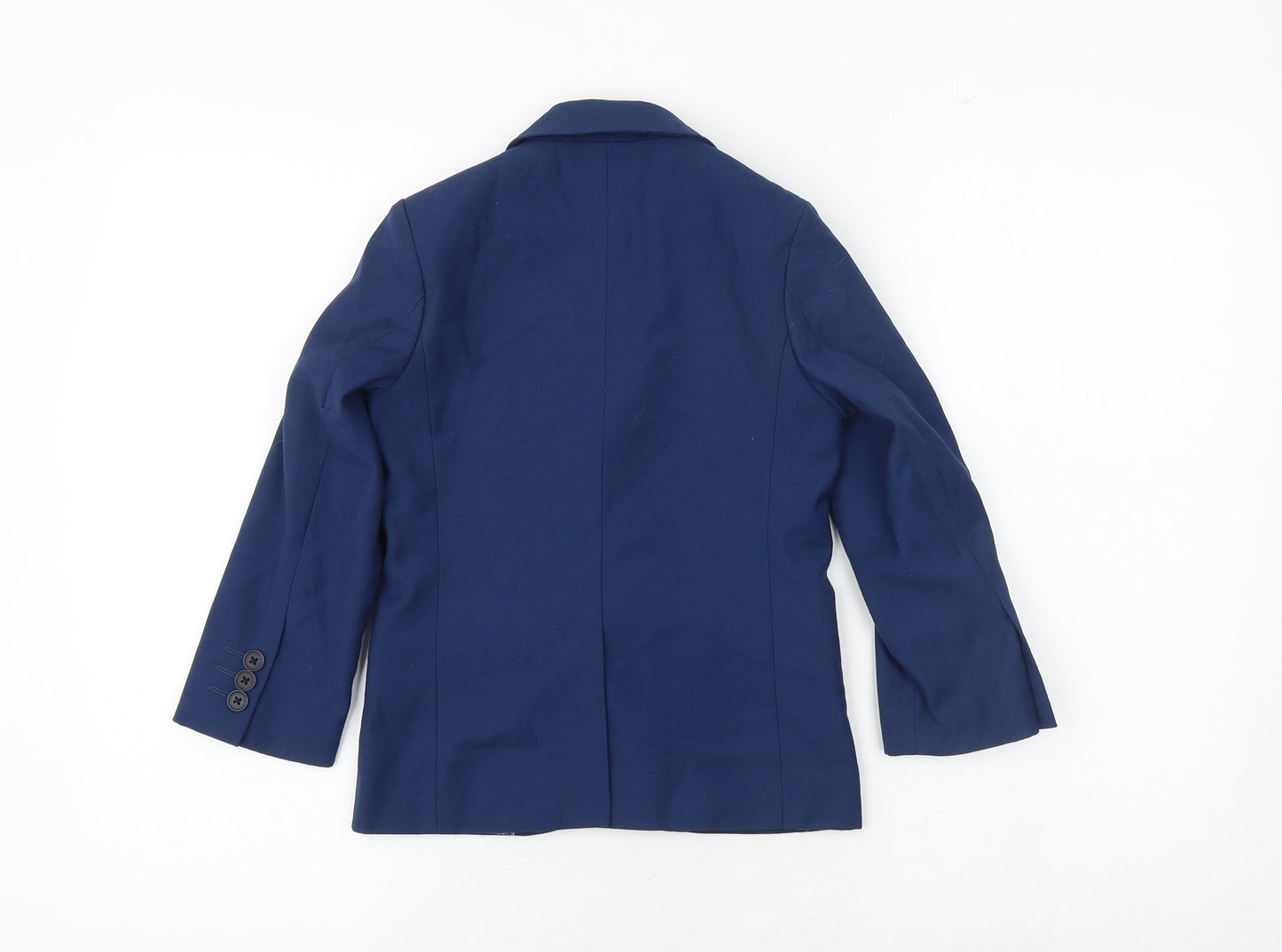 NEXT Boys Blue Jacket Blazer Size 5 Years Button