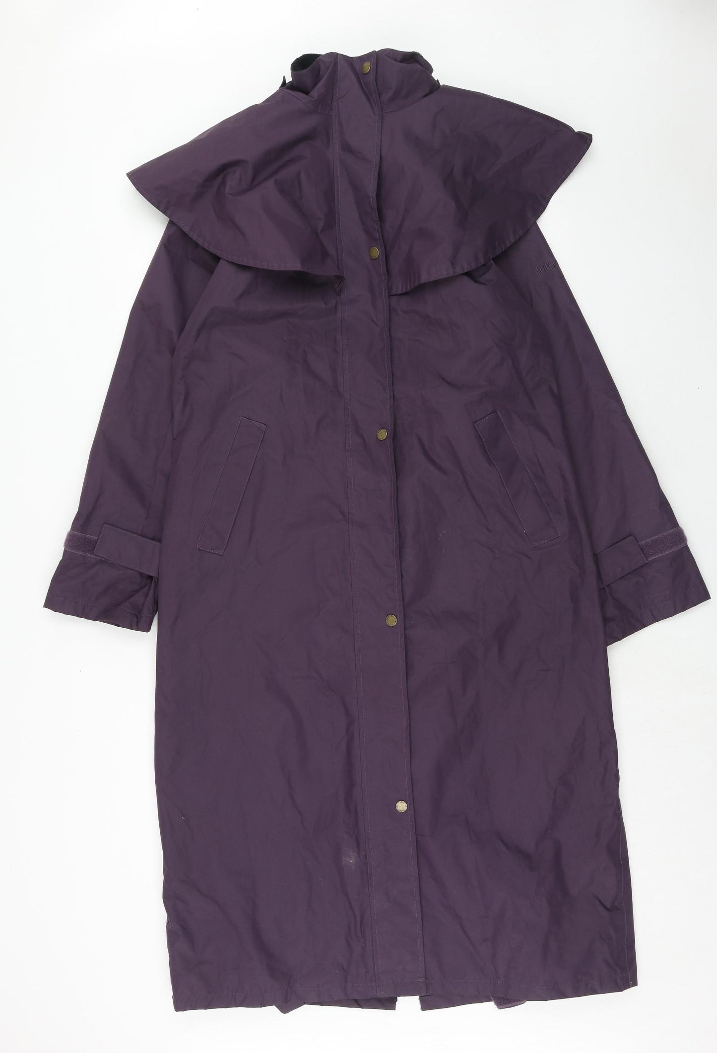 Target Dry Womens Purple Rain Coat Coat Size 10 Zip
