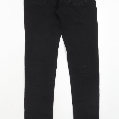 H&M Womens Black Cotton Skinny Jeans Size 26 in L32 in Regular Zip