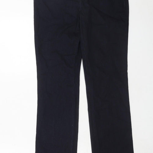 Together Womens Blue Cotton Skinny Jeans Size XS Regular Zip