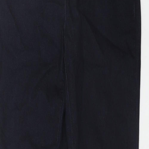 Together Womens Blue Cotton Skinny Jeans Size XS Regular Zip