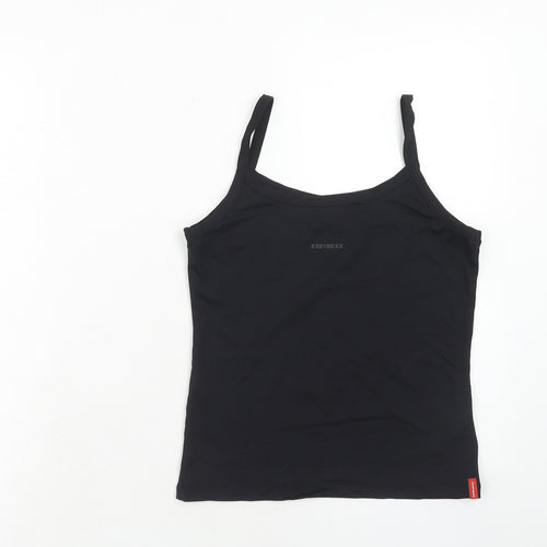 Mexx Womens Blue Polyamide Camisole Tank Size L Round Neck Pullover