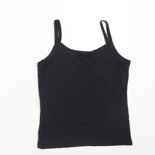 Mexx Womens Blue Polyamide Camisole Tank Size L Round Neck Pullover