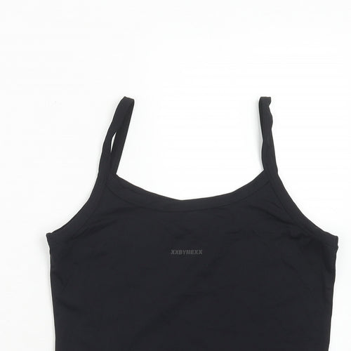 Mexx Womens Blue Polyamide Camisole Tank Size L Round Neck Pullover