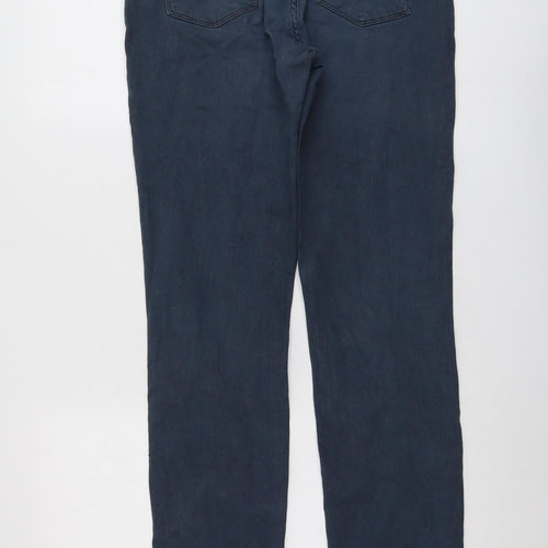 Levi's Mens Blue Cotton Straight Jeans Size 30 in L32 in Regular Button