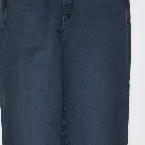 Levi's Mens Blue Cotton Straight Jeans Size 30 in L32 in Regular Button