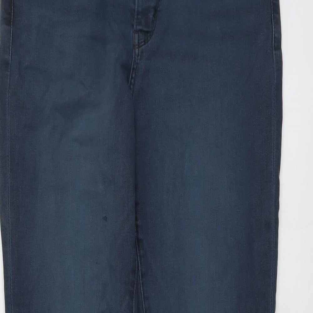 Levi's Mens Blue Cotton Straight Jeans Size 30 in L32 in Regular Button