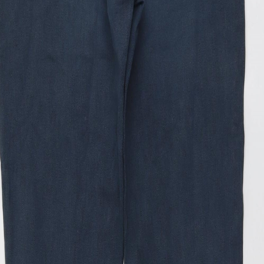 Levi's Mens Blue Cotton Straight Jeans Size 30 in L32 in Regular Button