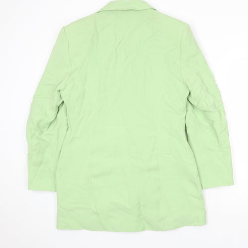 JFW Womens Green Polyester Jacket Blazer Size 14