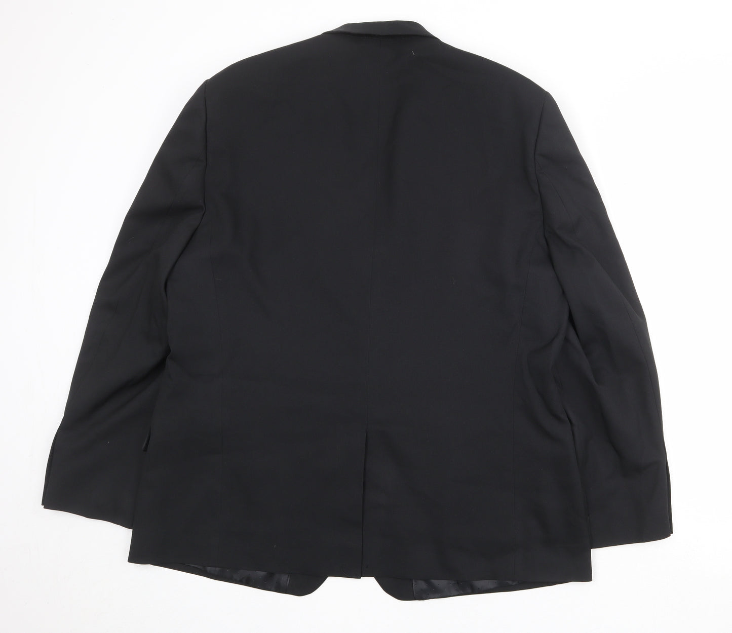 Jacamo Mens Black Polyester Jacket Suit Jacket Size 48 Regular