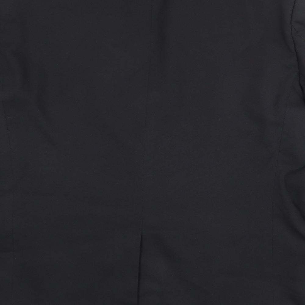 Jacamo Mens Black Polyester Jacket Suit Jacket Size 48 Regular