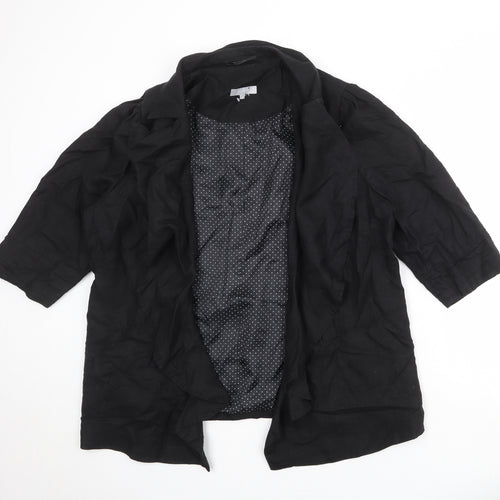 Per Una Womens Black Jacket Blazer Size 20