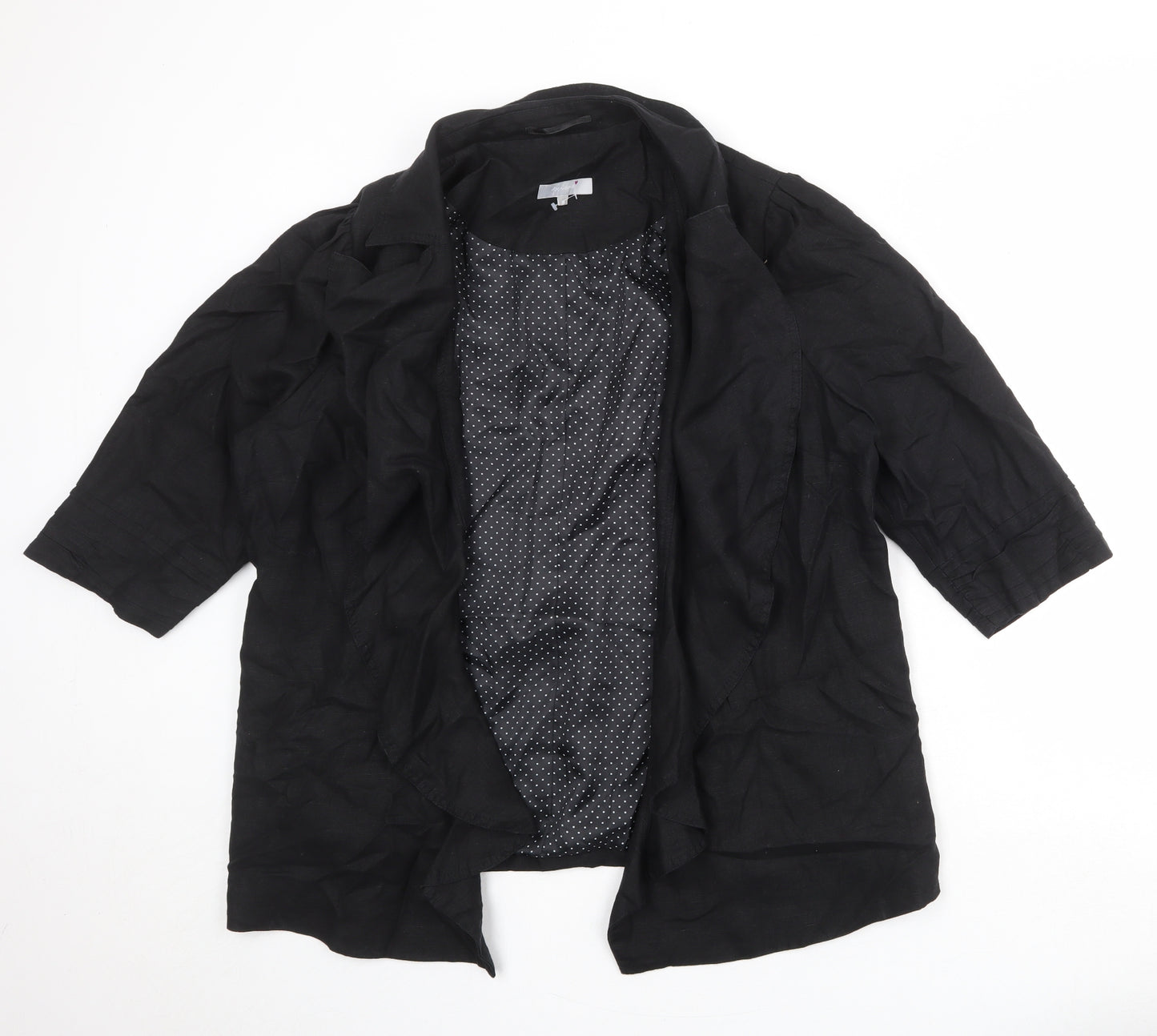 Per Una Womens Black Jacket Blazer Size 20