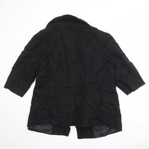 Per Una Womens Black Jacket Blazer Size 20
