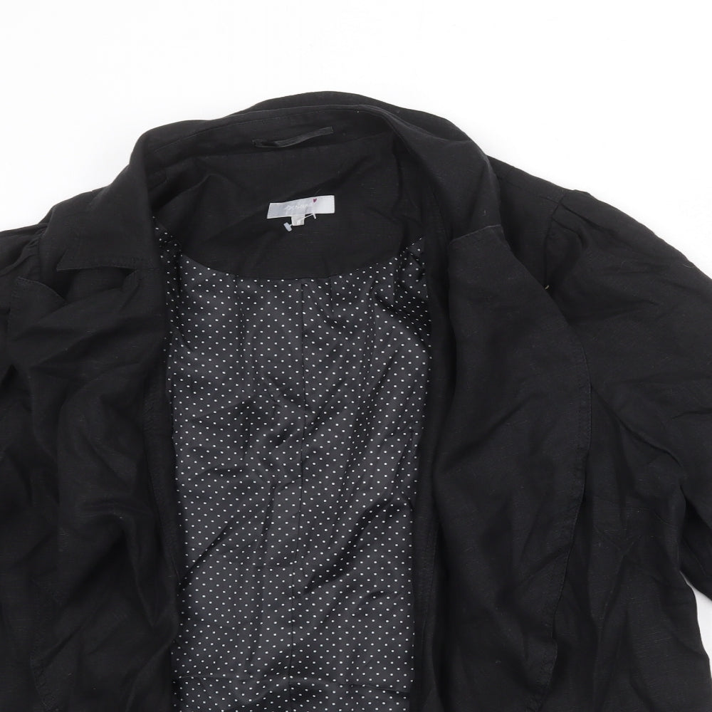 Per Una Womens Black Jacket Blazer Size 20