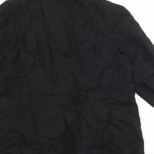Per Una Womens Black Jacket Blazer Size 20