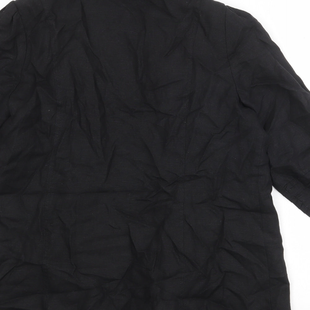 Per Una Womens Black Jacket Blazer Size 20