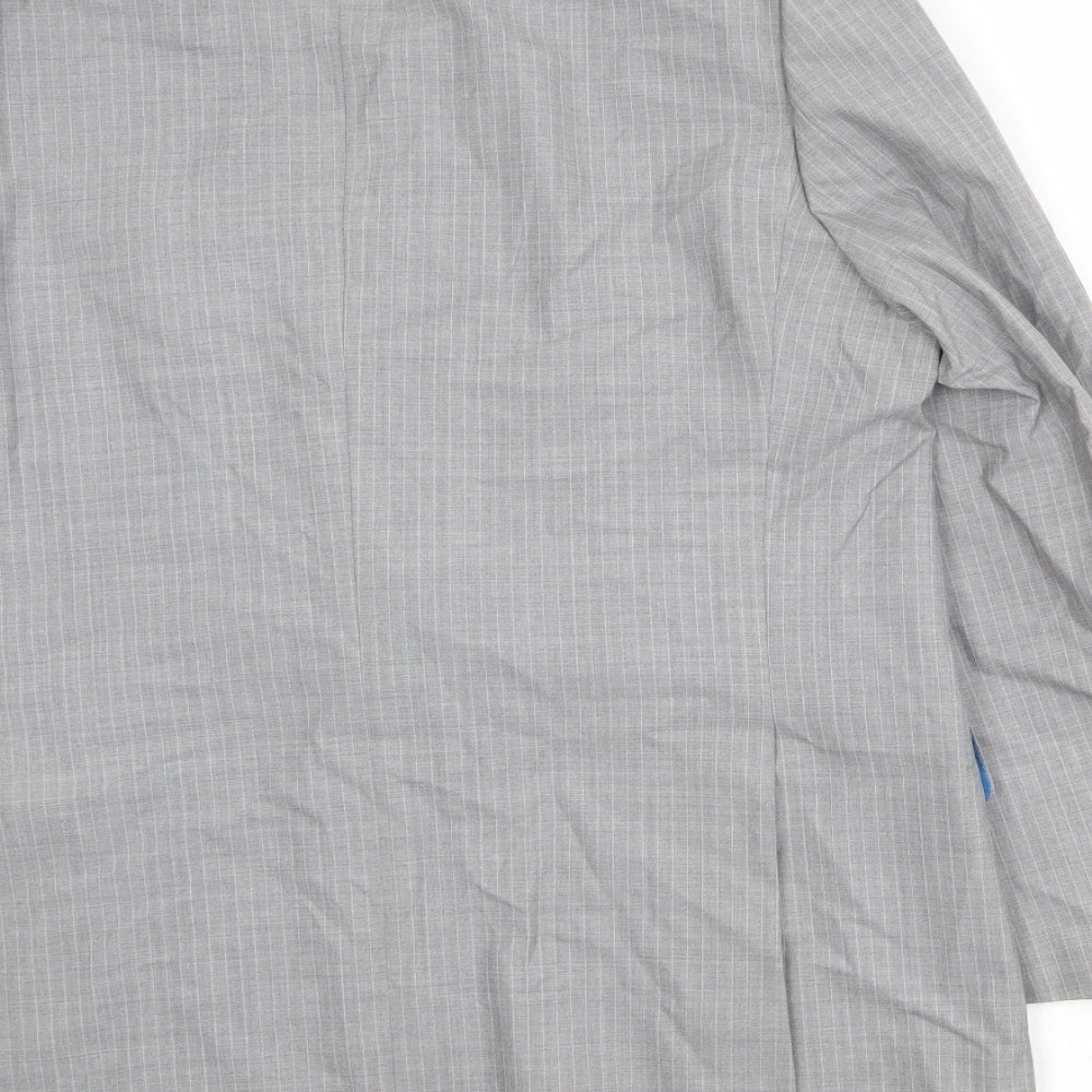 Marks and Spencer Mens Grey Wool Jacket Suit Jacket Size 46 Regular