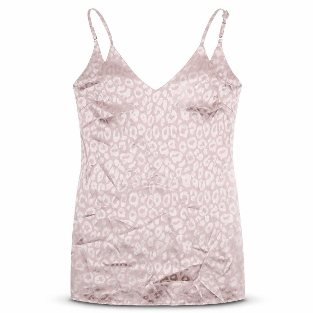 Missguided Womens Pink Geometric Polyester Basic Tank Size 10 V-Neck - Open Back