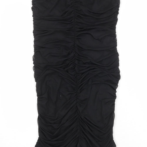 Cameo Rose Womens Black Polyester Bodycon Size 10 Sweetheart Pullover