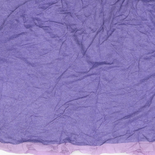 Mandolin Womens Purple V-Neck Viscose Cardigan Jumper Size 14