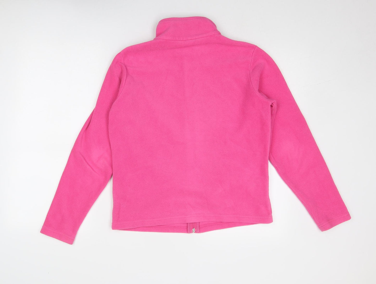 Marks and Spencer Womens Pink Jacket Size 14 Zip