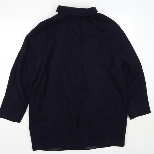 Brooks Brothers Womens Blue Jacket Size 16 Button