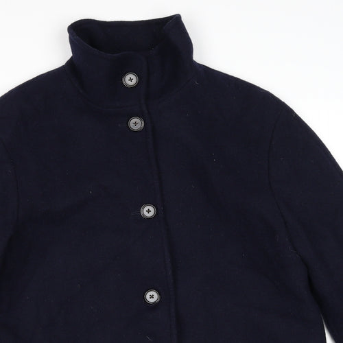 Brooks Brothers Womens Blue Jacket Size 16 Button